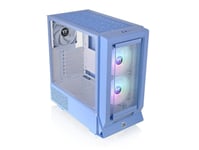 Thermaltake Ceres - - Sidepanel Med Vindu (Herdet Glass) - Ingen Strømforsyning - Hydrangea Blue - Usb/Lyd