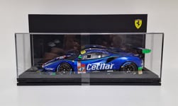 Look Smart Échelle 1:18 Modèle Auto Ferrari 488 GTE 24H le Mans 2021 Modélisme