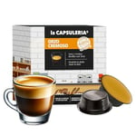 Cafè d'ORGE/ORZO (128 Capsules) compatible avec Lavazza A Modo Mio, Lot de 8 x 16 Capsules (128 portions tot) - la Capsuleria