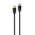 CABLE DISPLAYPORT VERS DISPLAYPORT 1.4 8K 1.5M NOIR