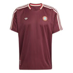 Bayern München T-Skjorte Terrace Icons - Shadow Red - adidas, størrelse Medium