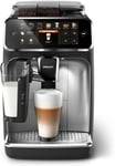 Philips 5400 Bean-to-Cup Espresso Machine, LatteGo, 12 Varieties, Silver