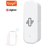 Lifcausal - ZigBee détecteur de chute de vibration intelligent mouvement en temps réel capteur d'alarme de vibration Tuya app télécommande, batterie