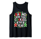 Baking More Than Cookies This Year Christmas Pregnancy Tank Top