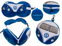 Out of the blue Coussin de Voyage en Peluche avec Masque pour Les Yeux VW T1 Camper Bus env. x cm