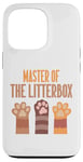 Coque pour iPhone 13 Pro Le père du chat Master of the Litterbox