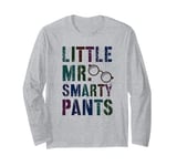 Cute LITTLE MR SMARTY PANTS Boy Graduation High School It's Long Sleeve T-Shirt