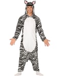 Sebra Kigurumi Unisex Kostyme