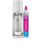 SODASTREAM TERRA Vit läskmaskin - Quick Connect cylinder - 1L diskmaskinskompatibel flaska Vit