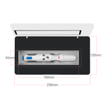 Insulin kylväska 0-18℃ Bärbar USB Laddningsbar Insulin Kylskåp 220V