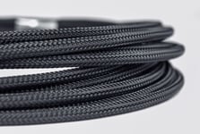 10 meters Shakmods Round 2 mm High Density Black Braided Expandable Sleeving UK