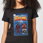 Marvel Deadpool Secret Wars Action Figure T-shirt Femme - Noir - M - Noir