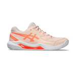 ASICS Femme Gel-Dedicate 8 Clay Sneaker, Pearl Pink/Sun Coral, 37 EU