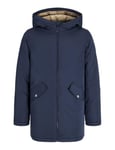 JACK & JONES Jjloop Parka JNR Veste, Blazer Bleu Marine, 164 Homme