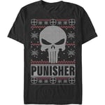 Punisher Ugly Faux Knit Marvel Comics T-Shirt