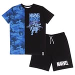 Marvel Avengers Childrens/Kids Team Shorts & Top Set - 12-13 Years