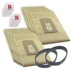 Dust Bags + Belts for ORECK XL Series Vacuum Cleaner x 10 + Fresheners