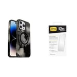 Otterbox Slim & Strudy Case Apple iPhone 14 Pro Max Argent - APL with Premium Tempered Glass Protector