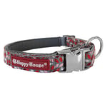 Happy-House Flora Collier Rouge Taille S 20-25 cm