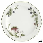 Assiette plate Churchill Victorian Orchard Céramique Vaisselle Ø 27 cm [6 Uni