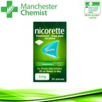 Nicorette Chewing Gum F/mint 2mg - 25