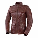 Skinnjacka dam ixs - Josy brun 40d leather