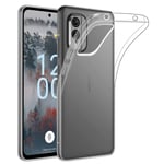 32nd Clear Gel Series - Transparent TPU Case Cover For Nokia X30