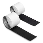 Donner Pedal Board Tape, Pedalboard Mounting Tape for Guitar Pedal Board Length 2M Width 5CM Hook + Loop, Self Adhesive