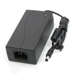 Input Ac 100-240v 50/60hz Output Dc 12v 4a Adapter Svart