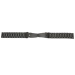 Watch Strap 20mm Wear Resistant Stainless Steel Smartwatch Band Double Buckle