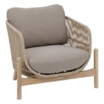 Fauteuil de salon de jardin "Deona" en acacia certifié FSC - Hespéride