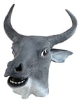 Bristol Novelty BM161 Cow Overhead Mask, Grey, One Size