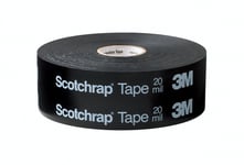 3m™ scotchrap™ 50 korrosjonsbeskyttene tape 51 mm x 30.5 m svart. 0,25 mm tykk