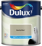 Dulux Matt Interior Walls & Ceilings Emulsion Paint 2.5L - Overtly Olive