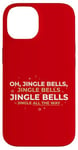 Coque pour iPhone 14 Oh Jingle Bells Jingle All The Way, paroles de Noël, Peggy Lee