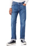 Levi's 501 Original Fit Jeans Homme, Medium Indigo Stonewash, 34W / 32L