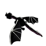 Minecraft My World Plyschdocka Trådhjul Dragon End Shadow Dragon Doll Plyschleksakskudde Barn Pojke Present 60cm S