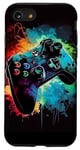 Coque pour iPhone SE (2020) / 7 / 8 Manette de jeu vidéo Gamer Boys Gaming