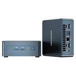 GEEKOM IT12 Mini PC，Intel i7-12650H (10 Kerne, 16 Threads, 4,7 GHz) Desktop NUC PC, Wi-FI 6E Mini Computer, 32GB DDR4 Windows 11 Pro 1024GB 8K HDMI | 2*USB4-Anschlüsse, Mini NUC Computer