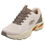 Skechers Skech-air Ventura Mens Taupe Orange Fashion Trainers - 8 UK