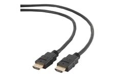 Gembird CC-HDMI4-0.5M - HDMI-kabel med Ethernet - 50 cm