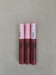 Lot 3x NYX Lip Lingerie XXL Long Lasting Matte Liquid Lipstick  24 STRIP & TEASE