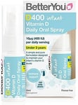 BetterYou Infant Vitamin D Daily Oral Spray 400 IU 10UG Of Vitamin D3 Oral Vita