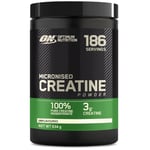 Optimum Nutrition Micronized Creatine Powder, 100% Pure, Unflavored, 186 Serving