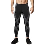 CW-X Collant de Compression pour Homme, Homme, Collant, 229809, Noir/Gris foncé, s