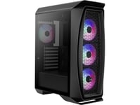 Aerocool Aero One Frost, Tower, Pc, Svart, Atx, Micro Atx, Mini-Itx, Akrylnitrilbutadienstyren (Abs), Spcc, Blå, Grön, Röd