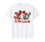 Joy to the World Christmas Christian Nativity Scene T-Shirt