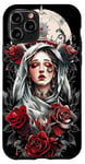 Coque pour iPhone 11 Pro #snirt mystique femme t-shirt femme noire rose noire