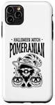 Coque pour iPhone 11 Pro Max Halloween avec Poméranie Poméraniens Pom Dog