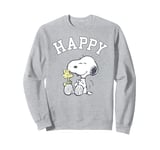 Peanuts Snoopy And Woodstock Happy Sweatshirt